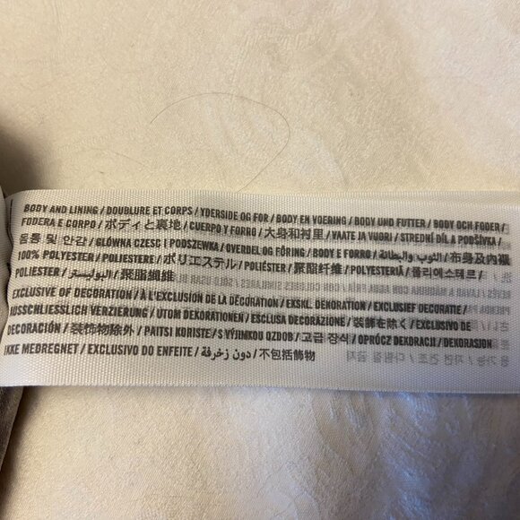 Abercrombie & Fitch Satin Cowl-Neck Top – Grey (Size M) - Picture 8 of 9